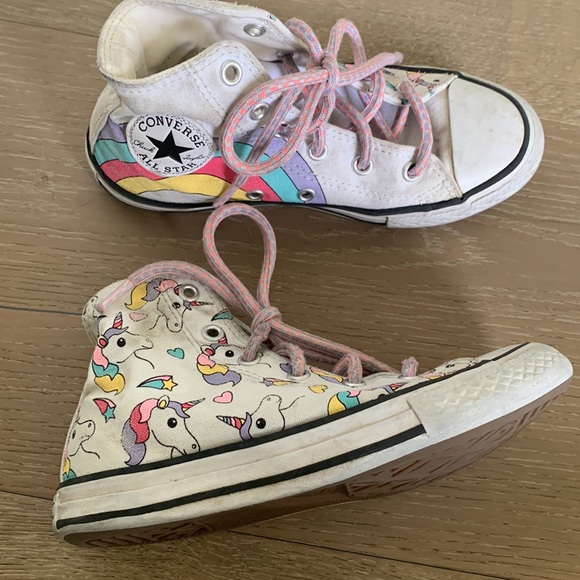 Converse unicorn high tops kids size 1 - Picture 2 of 7